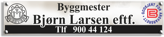 Byggmester Bjørn Larsen